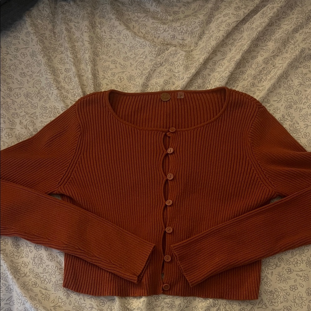 Free People Cropped Cardigan